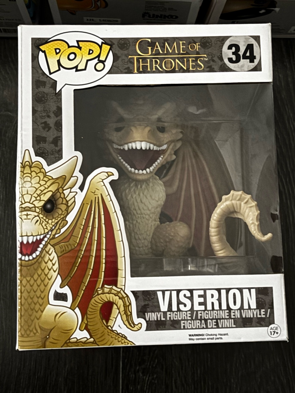 Viserion Funko Pop 6 inch